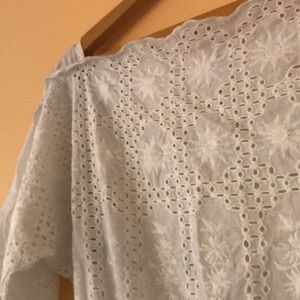 Goodnight Macaroon embroidered cover-up dress